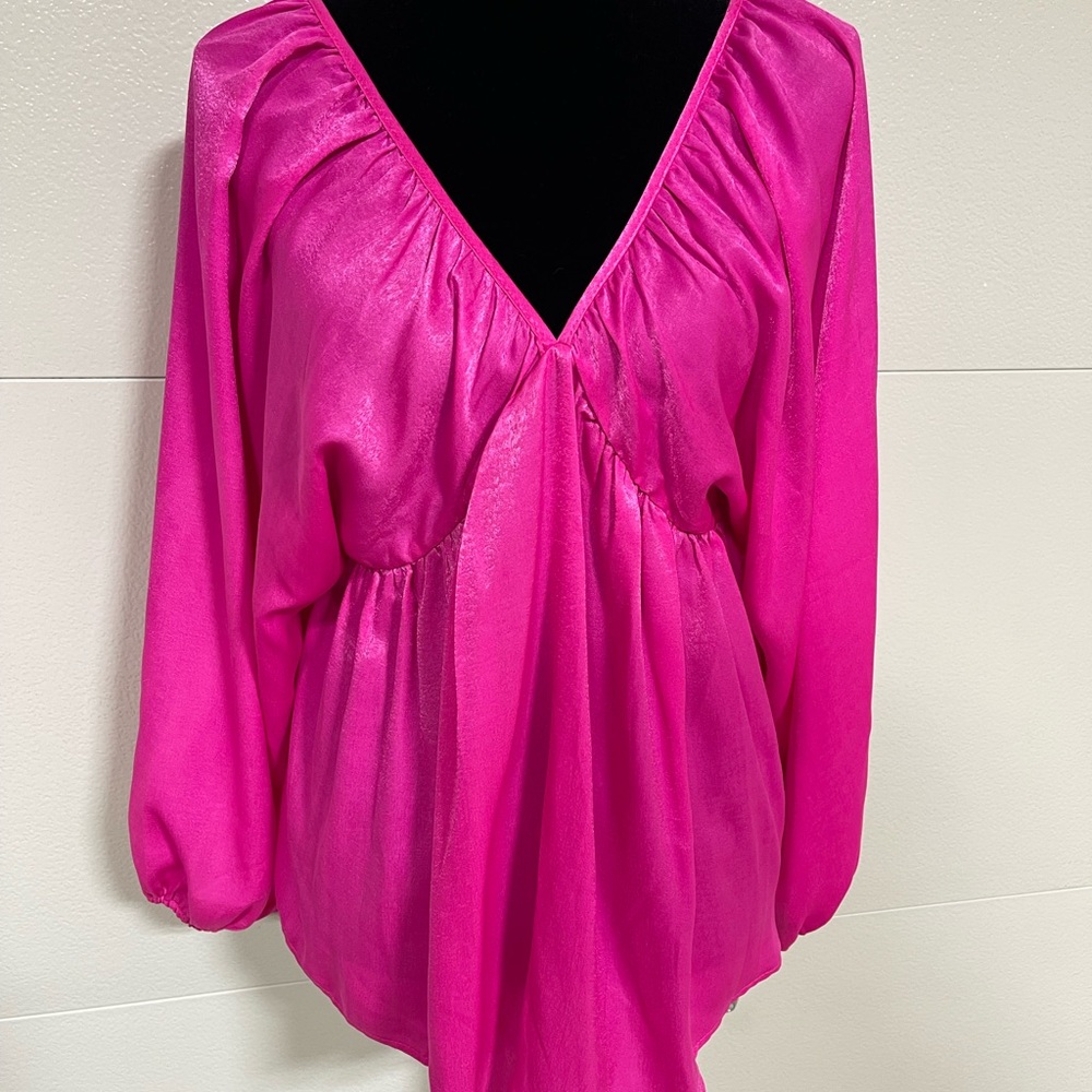 Vibrant Pink Women's Top